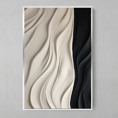 Imagem do Quadro Decorativo White Black Plaster