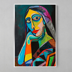 Imagem do Quadro Decorativo Monalisa Picasso