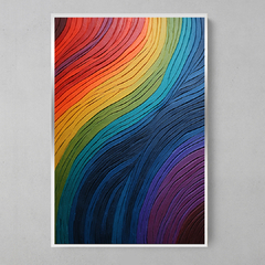 Imagem do Quadro Decorativo COLORFUL PLASTER ART II