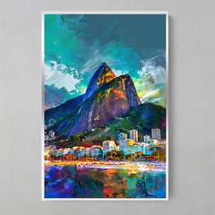 Quadro Decorativo Rio de Janeiro Maravilha do Mundo