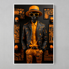 Imagem do Quadro Decorativo Man Fashion Plastificado