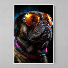 Imagem do Quadro Decorativo Pug Sunglass