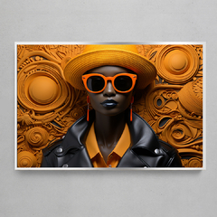 Imagem do Quadro Decorativo Black Fashion Plastic