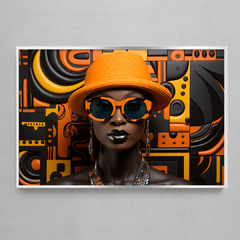 Imagem do Quadro Decorativo Plastic Fashion Afro