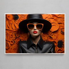 Imagem do Quadro Decorativo Model Fashion Plastic