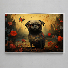 Imagem do Quadro Decorativo Pug - Bosch Style