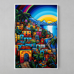 Imagem do Quadro Decorativo Rio de Janeiro Solar Romero Britto