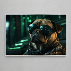 Imagem do Quadro Decorativo Pug Matrix