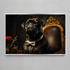 Imagem do Quadro Decorativo Pug Realeza