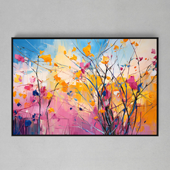 Quadro Decorativo Ink Flowers