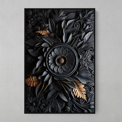 Quadro Decorativo Floral Symbol