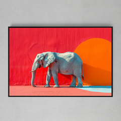 Quadro Decorativo Elephant Art