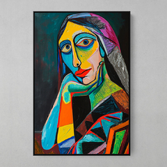 Quadro Decorativo Monalisa Picasso