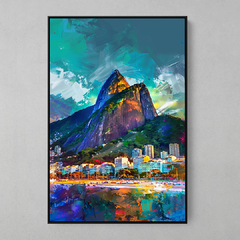 Quadro Decorativo Rio de Janeiro Maravilha do Mundo - comprar online