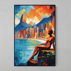 Quadro Decorativo Rio de Janeiro ErreJota - comprar online