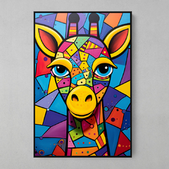 Quadro Decorativo Girafa Britto I