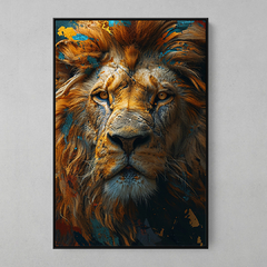 Quadro Decorativo Lion