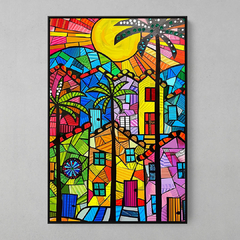 Quadro Decorativo Rio de Janeiro Magia Colorida