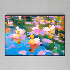 Quadro Decorativo Patos - comprar online