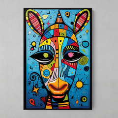 Quadro Decorativo Girafa Romero