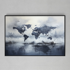 Quadro Decorativo Lost Map