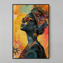 Quadro Decorativo Black Good Vibes - comprar online