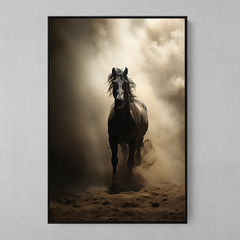 Quadro Decorativo Cavalo Cavalga