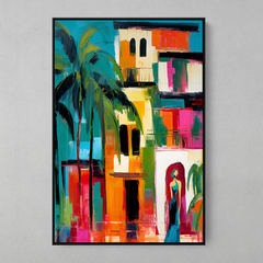 Quadro Decorativo Coconut Mansion