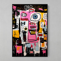 Quadro Decorativo Basquiat Art Expression