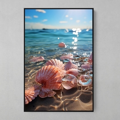 Quadro Decorativo Conchas do Mar - comprar online