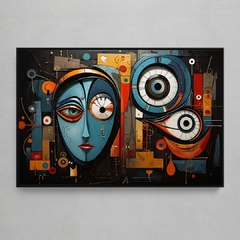 Quadro Decorativo Picasso - Arte Abstrata Surreal