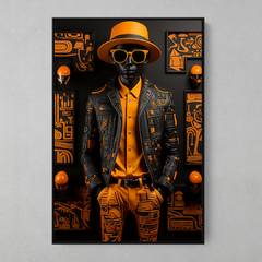 Quadro Decorativo Man Fashion Plastificado