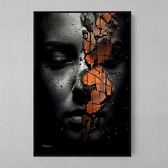 Quadro Broken Woman Abstract - comprar online