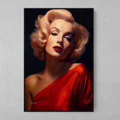 Quadro Marilyn Monroe Red