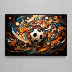 Quadro Decorativo Futebol Art