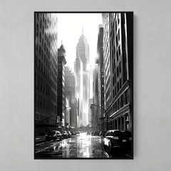 Quadro New York City Black and White - comprar online