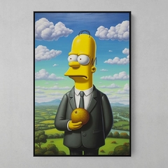 Homer Simpsons - René Magritte