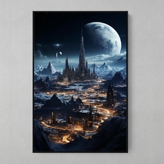 Cidade Lunar Surreal