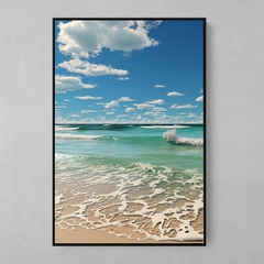 Quadro Areia Mar e Céu Azul na internet