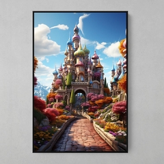 O Castelo do jardim colorido - comprar online