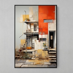 Casa inacabada - estilo Robert Rauschenberg