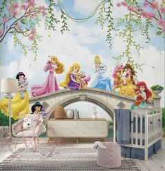 Papel de Parede Princesas - Ellquadros 