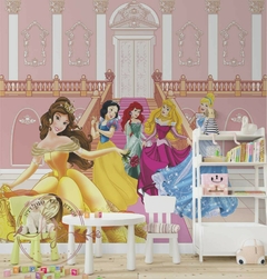 Papel de Parede Princesas Castelo Disney