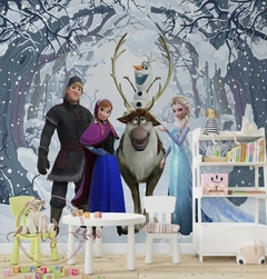 Papel de Parede Turma Frozen