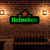 Luminoso Heineken Acrílico Led Área de churrasco Bar Boteco Restaurante Lanchonete
