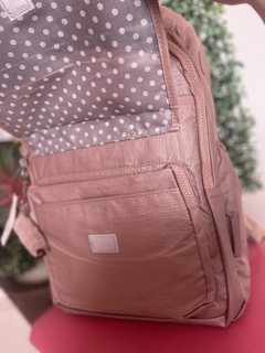 Mochila - Rosa Metalizada - Inspiração na internet