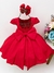 VESTIDO INFANTIL VERMELHO C/ LAÇO STRASS PRINCESAS (BANANA CLUB 3182VM) na internet