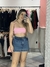 Shorts saia jeans