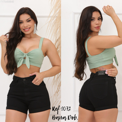Shorts Feminino Melange Básica - comprar online