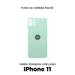 IPHONE 11 - TAMPA TRASEIRA - VERDE